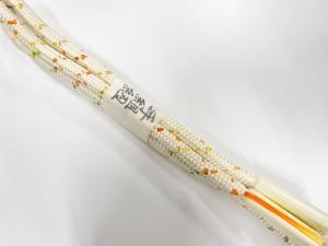 未使用品　正絹　手組帯締め